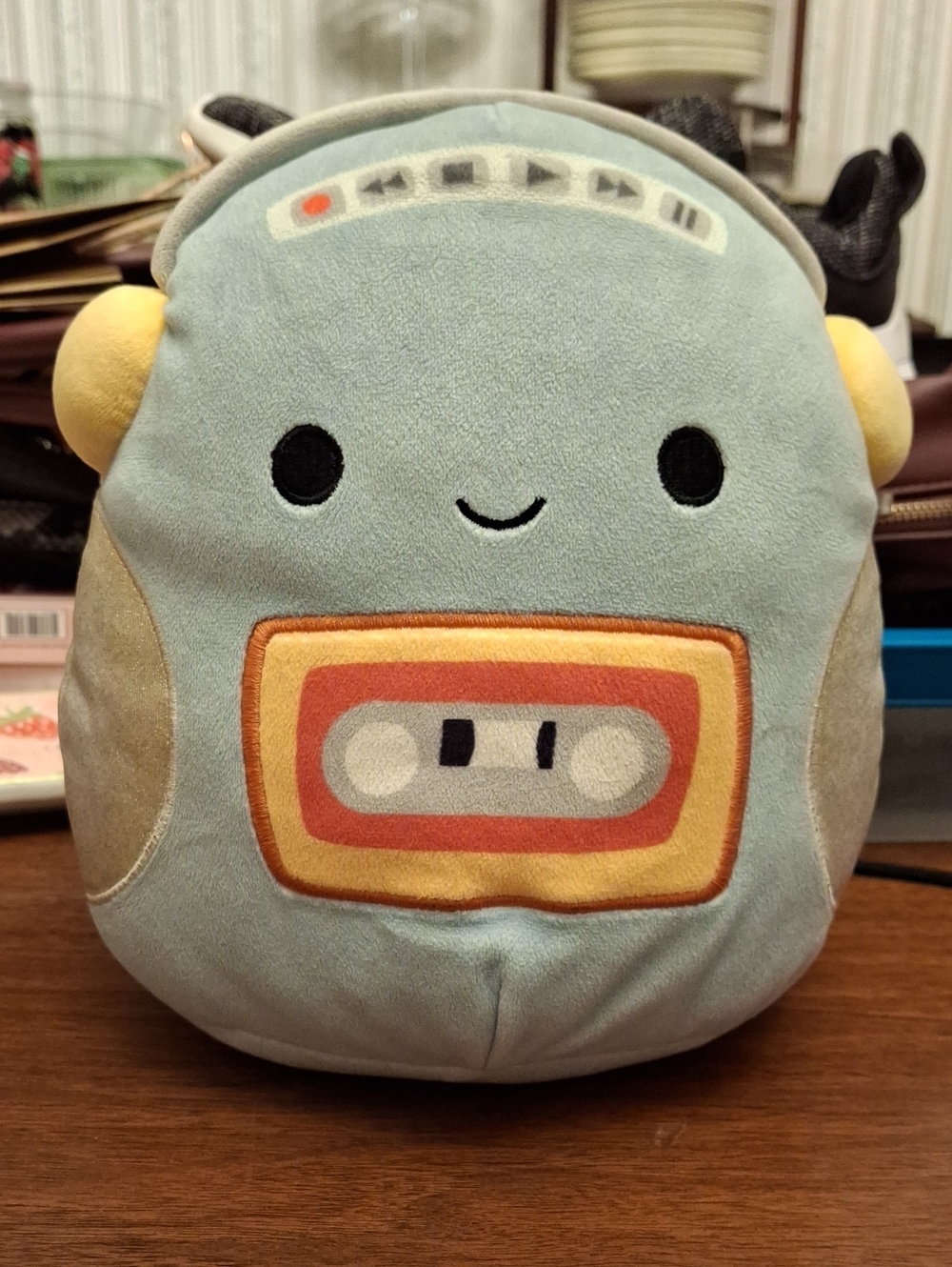 Squishmallows Casja the Cassette Player Preloved